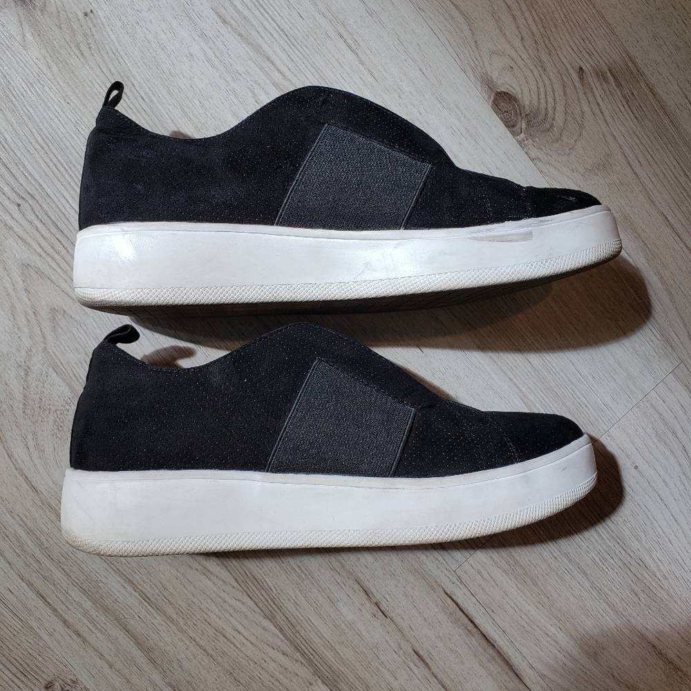 Steve Madden Womens Brad Black suade size8.5